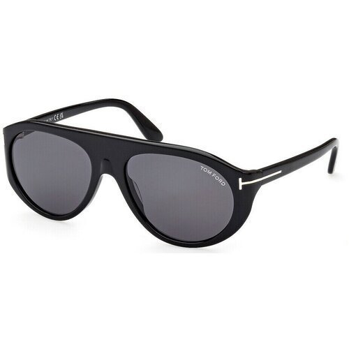 мужские солнцезащитные очки tom ford, черные