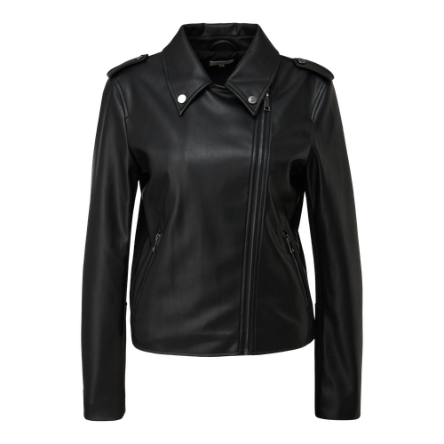 женская куртка косухи s.oliver, черная