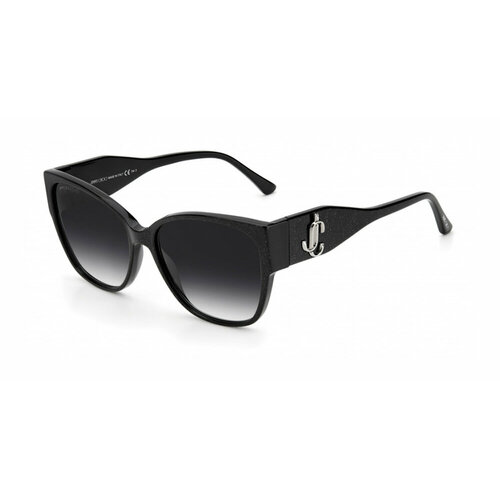 женские солнцезащитные очки jimmy choo, черные