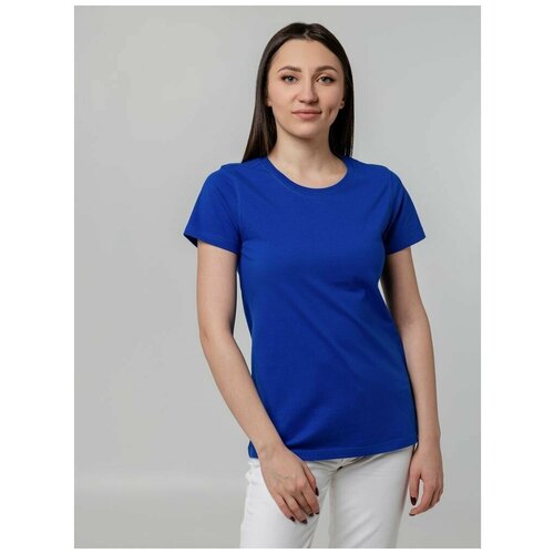 женская футболка удлиненные t-bolka, синяя