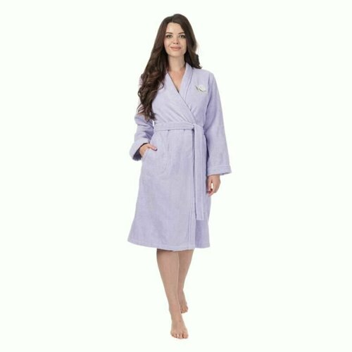 женский халат cleanelly, фиолетовый