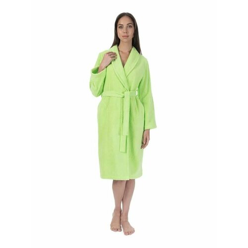 женский халат cleanelly, зеленый
