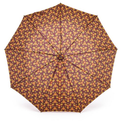 женский зонт zest, коричневый