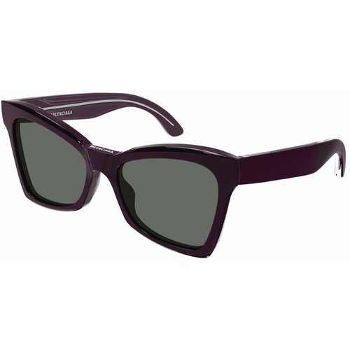 женские солнцезащитные очки balenciaga, бордовые