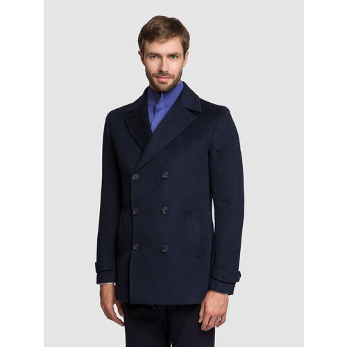 мужское шерстяное пальто kanzler, синее