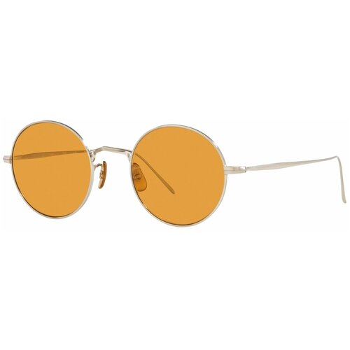 круглые солнцезащитные очки oliver peoples, желтые