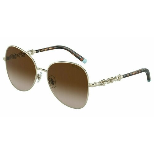 женские солнцезащитные очки tiffany, коричневые
