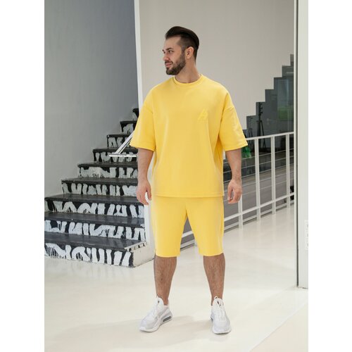 мужской спортивный костюм huracan, желтый