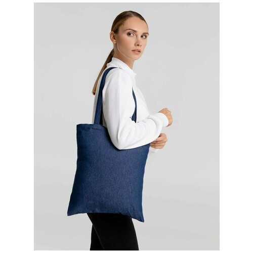 женская сумка-шоперы molti, синяя