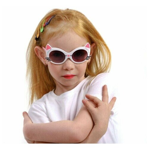 солнцезащитные очки мастер к для девочки, разноцветные