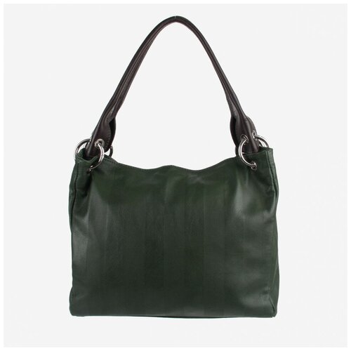 женская кожаные сумка roberta firenze, зеленая