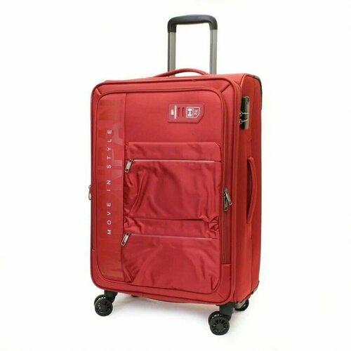 женский чемодан mironpan, бордовый