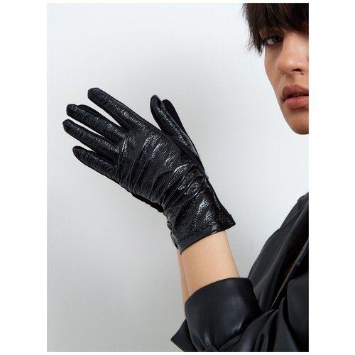 женские перчатки nadia piskun, черные