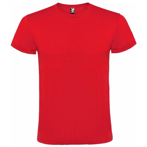 мужская футболка с коротким рукавом roly, красная