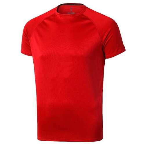 мужская футболка с коротким рукавом elevate, красная