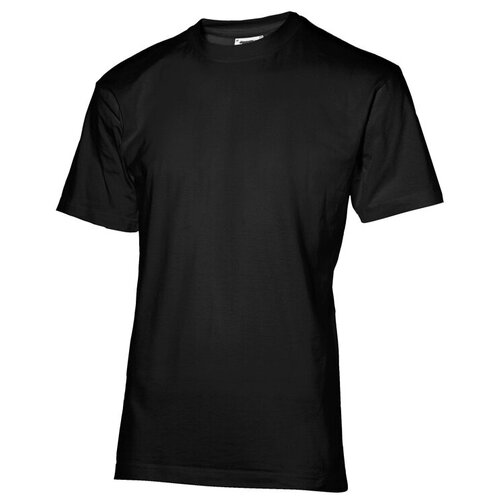 мужская футболка с коротким рукавом slazenger, черная