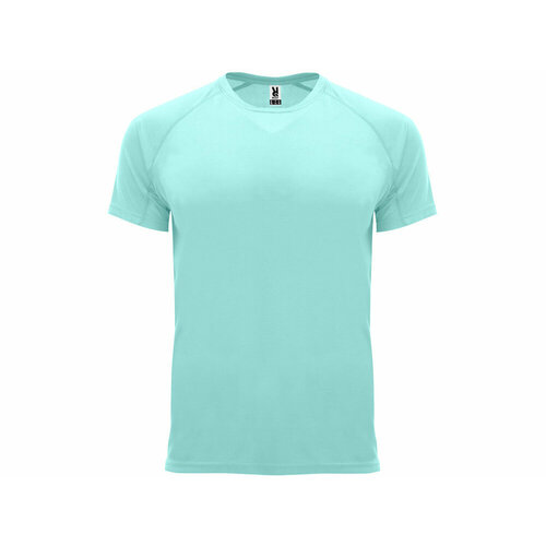 мужская футболка с коротким рукавом roly, зеленая