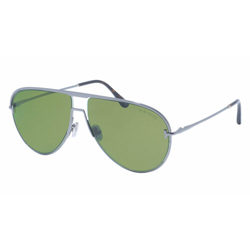 авиаторы солнцезащитные очки tom ford, зеленые