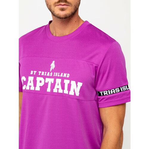 мужская футболка triasisland, фиолетовая