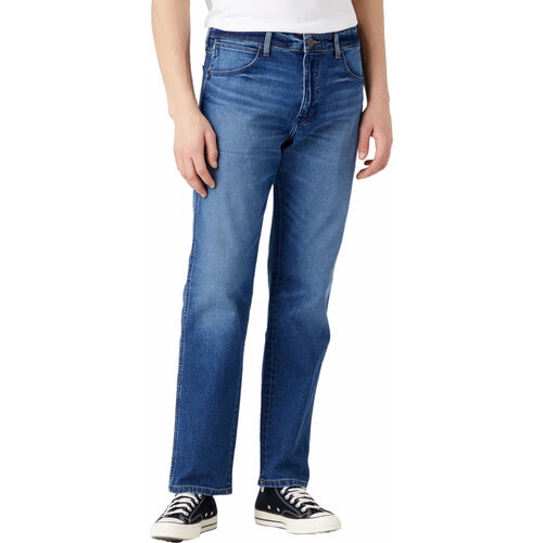 мужские джинсы wrangler, синие