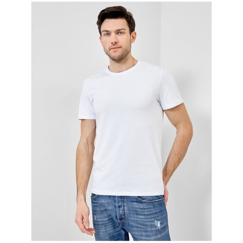 мужская футболка с коротким рукавом artol, белая