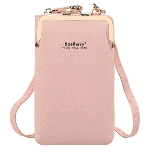 женская сумка через плечо minibags, розовая