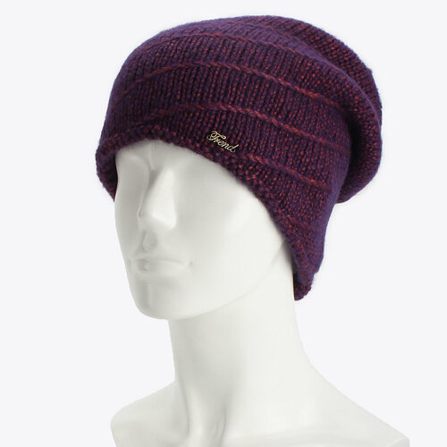 женская шерстяные шапка lekiko, фиолетовая