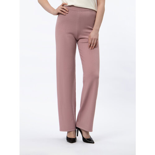 женские прямые брюки max mara leisure, розовые