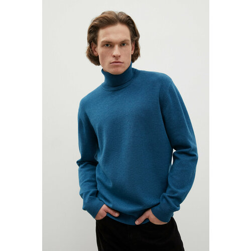 мужской шерстяные свитер finn flare, синий
