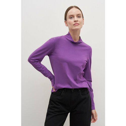 женская футболка с длинным рукавом finn flare, фиолетовая