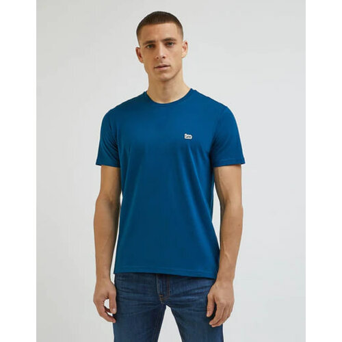 мужская футболка lee, синяя