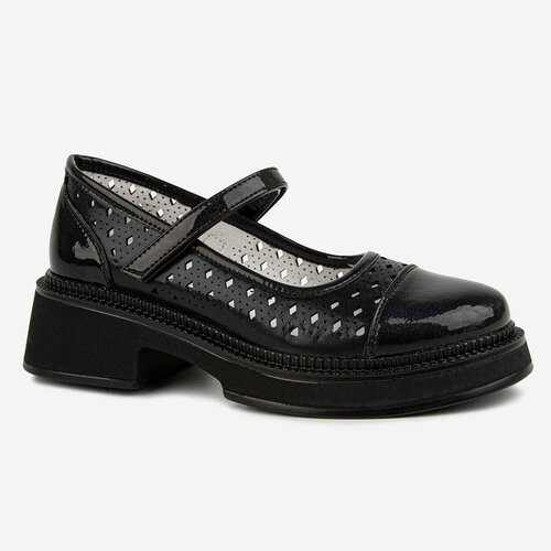 туфли kapika для девочки, черные