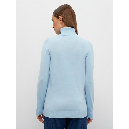 женский свитер удлиненные conso wear, голубой