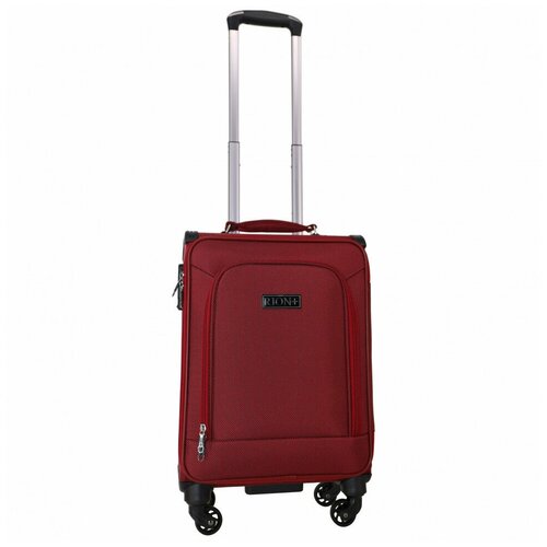 чемодан rion+, бордовый