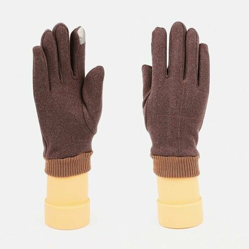 мужские перчатки made in china, коричневые