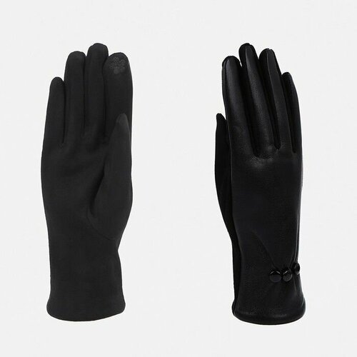 женские перчатки made in china, черные