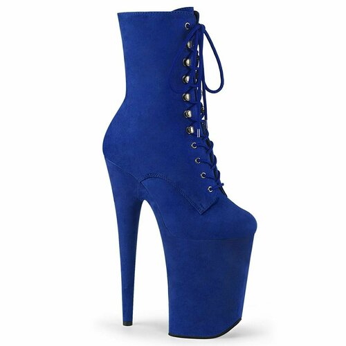женские ботинки pleaser, синие