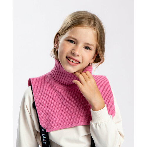 шерстяные шарф button blue для девочки, розовый