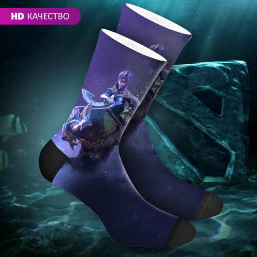 мужские носки mimisocks, фиолетовые