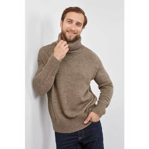 мужской свитер удлиненные krapiva, бежевый