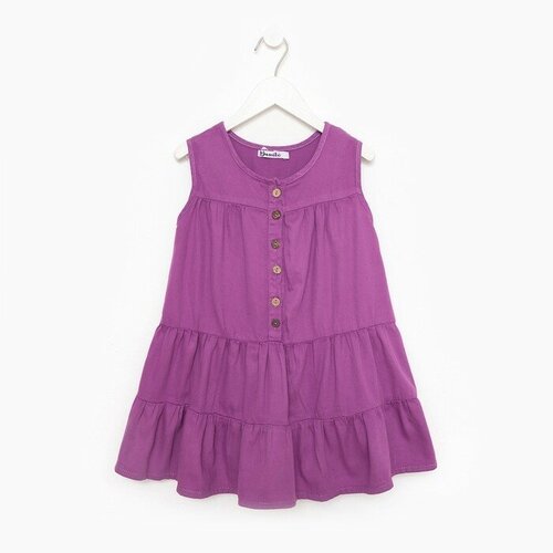 повседневные платье bonito kids для девочки, фиолетовое