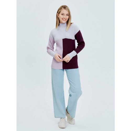женский свитер удлиненные cruiser, фиолетовый