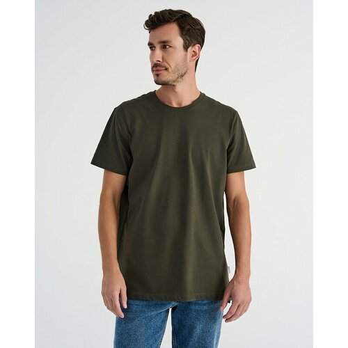 мужская футболка с круглым вырезом ralf ringer, зеленая