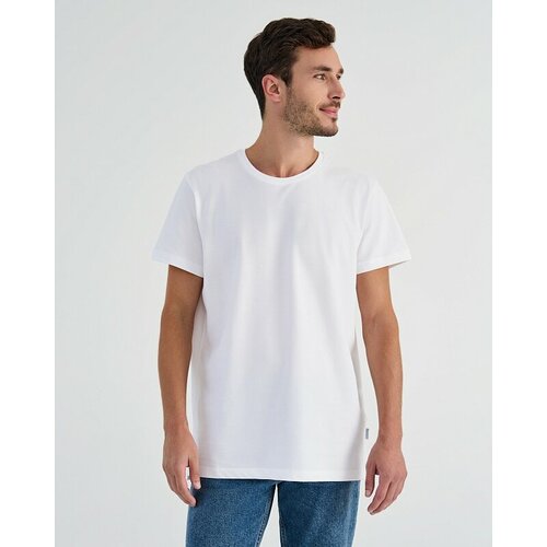 мужская футболка с круглым вырезом ralf ringer, белая