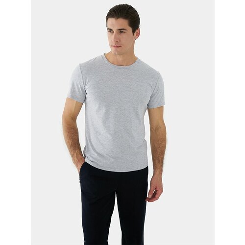 мужская футболка с круглым вырезом ralf ringer, серая