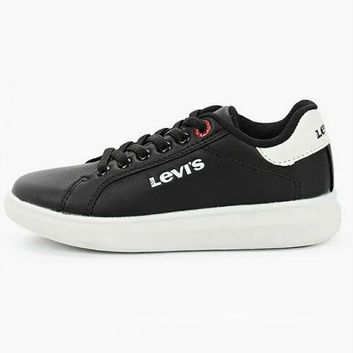 кроссовки levi’s kids для девочки, черные