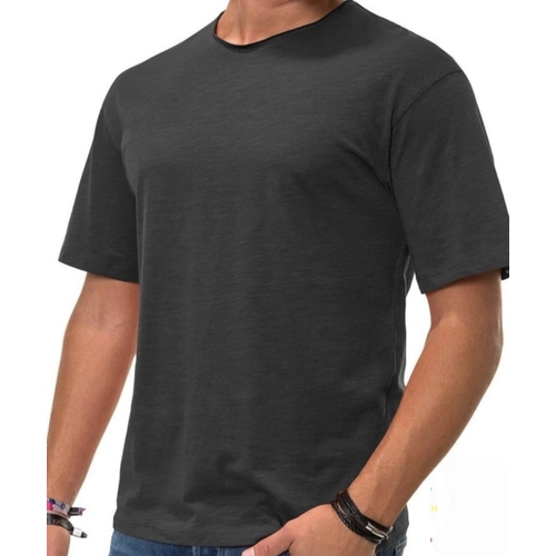 мужская футболка с коротким рукавом fayz-m, серая