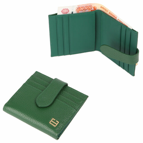 женский кошелёк fabretti, зеленый