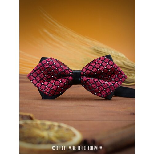 мужские галстуки и бабочки 2beman, бордовые
