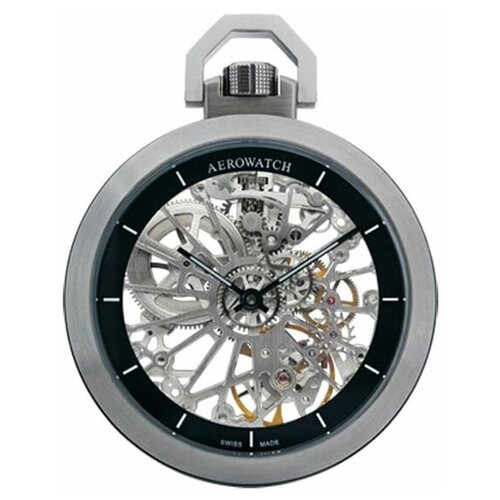 мужские часы aerowatch, серебряные